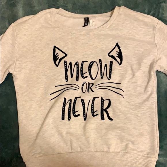 gray sweatshirt - Picture 3 of 5